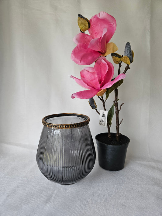 Stiklinės žvakidės, 14×12